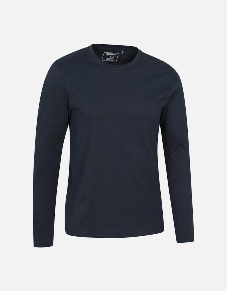 Mens Flint Crew Neck Long-Sleeved T-Shirt