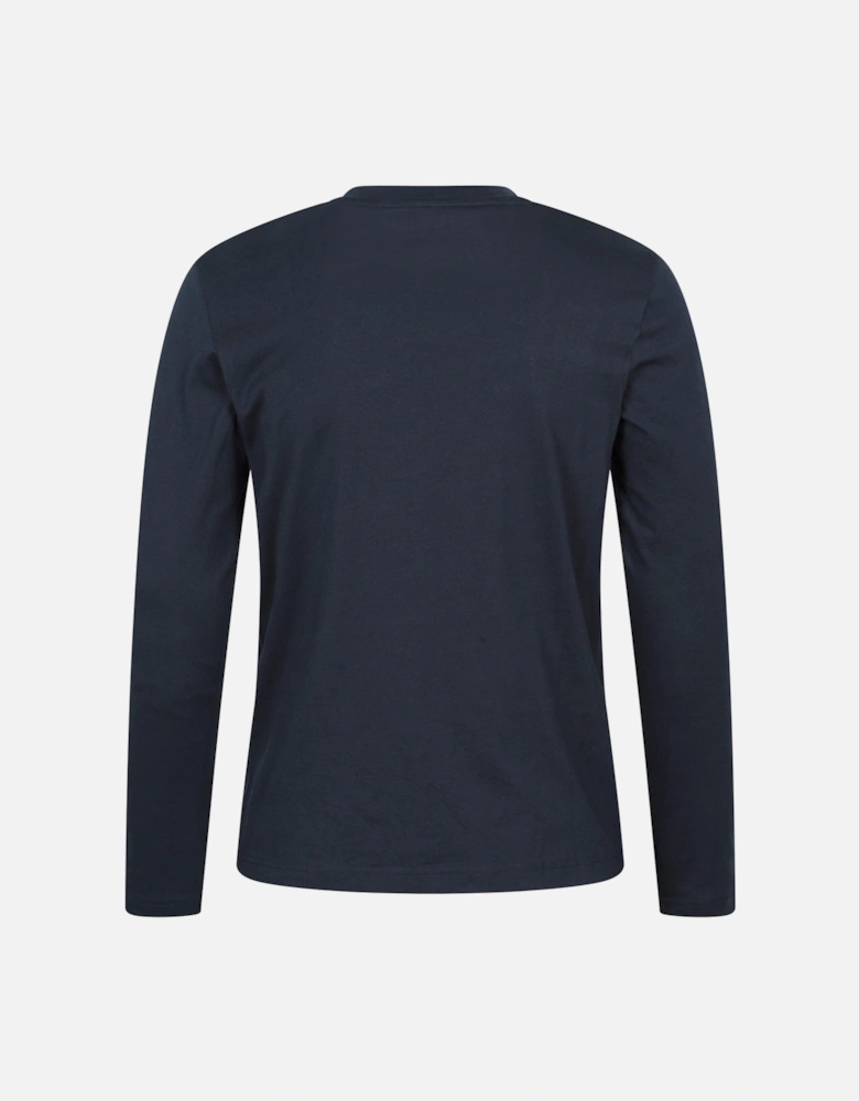 Mens Flint Crew Neck Long-Sleeved T-Shirt