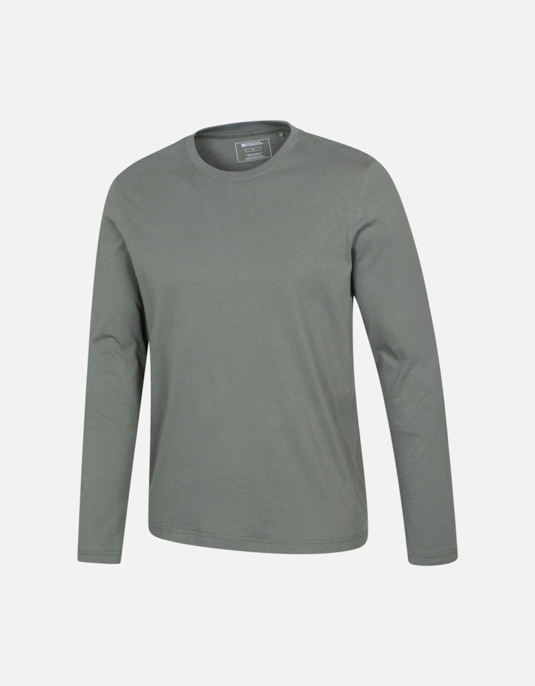 Mens Flint Crew Neck Long-Sleeved T-Shirt
