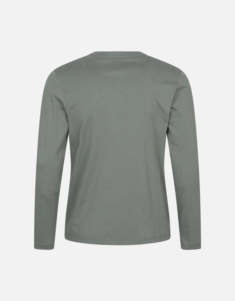 Mens Flint Crew Neck Long-Sleeved T-Shirt