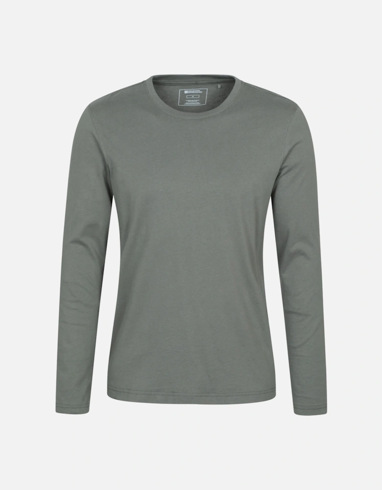 Mens Flint Crew Neck Long-Sleeved T-Shirt
