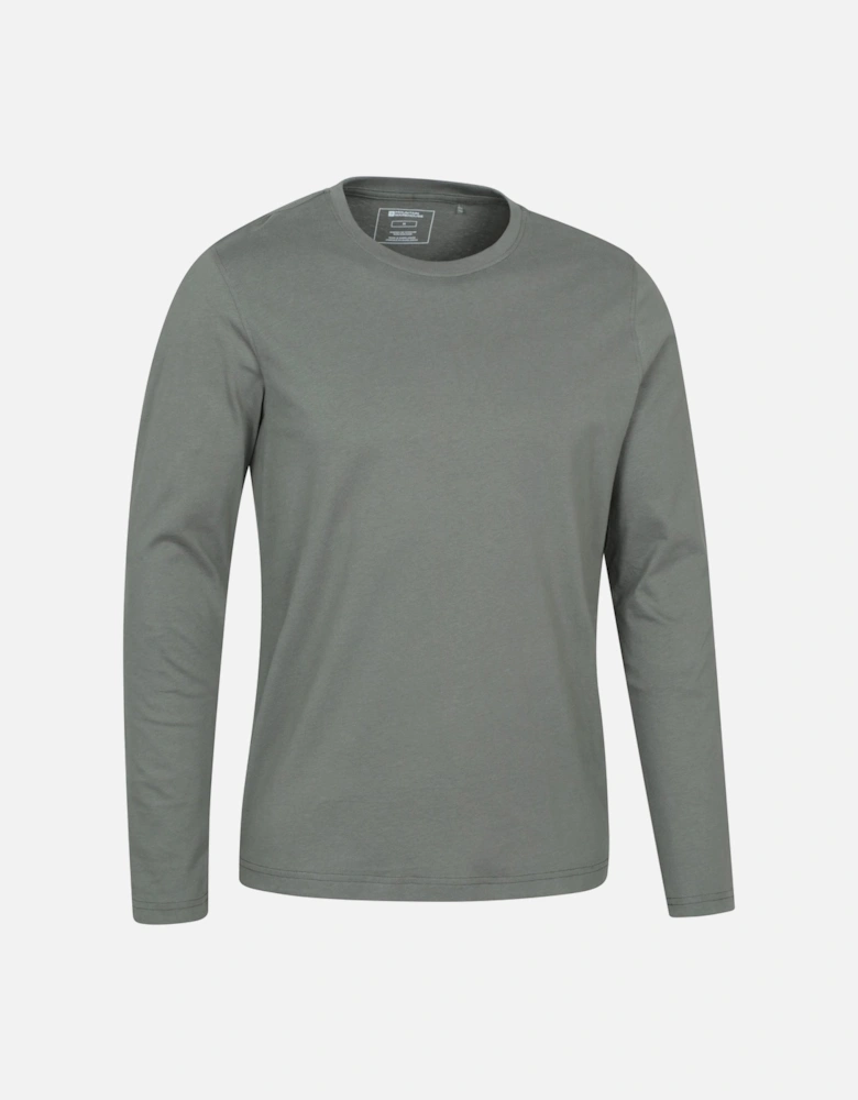 Mens Flint Crew Neck Long-Sleeved T-Shirt