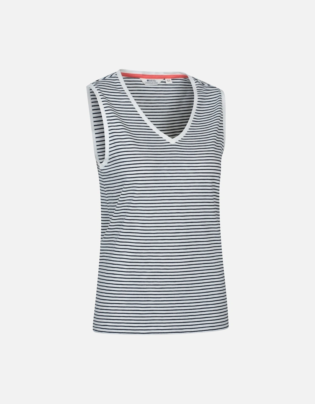 Womens/Ladies Whitley Striped V Neck Vest Top