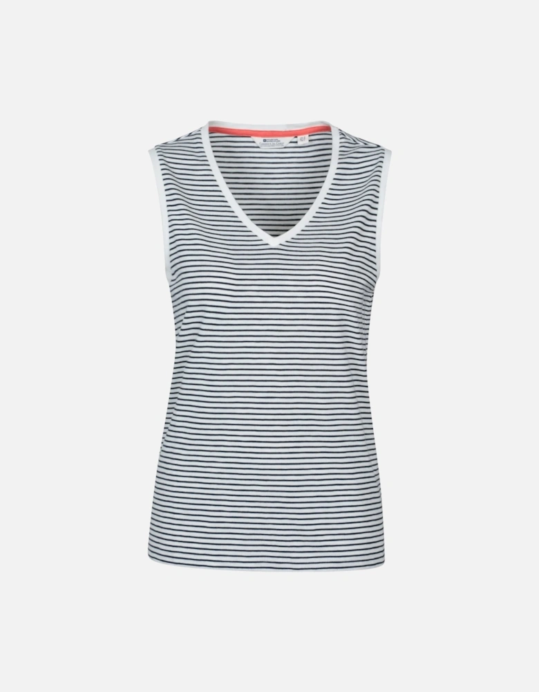 Womens/Ladies Whitley Striped V Neck Vest Top