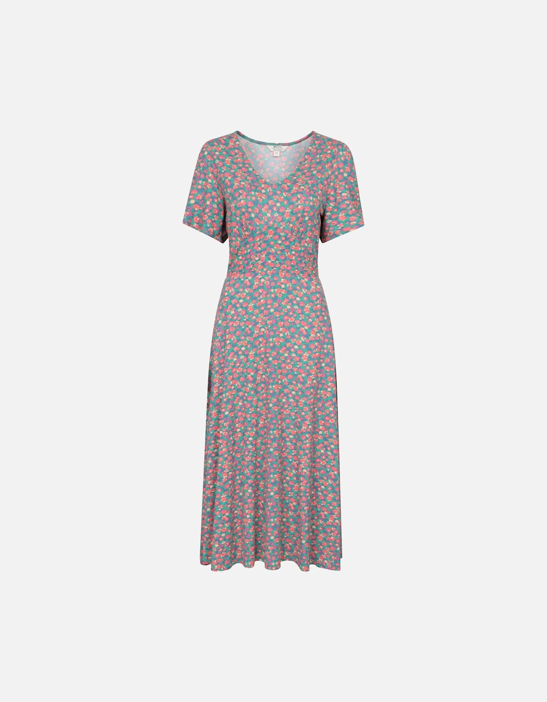 Womens/Ladies Como Floral Dress, 5 of 4