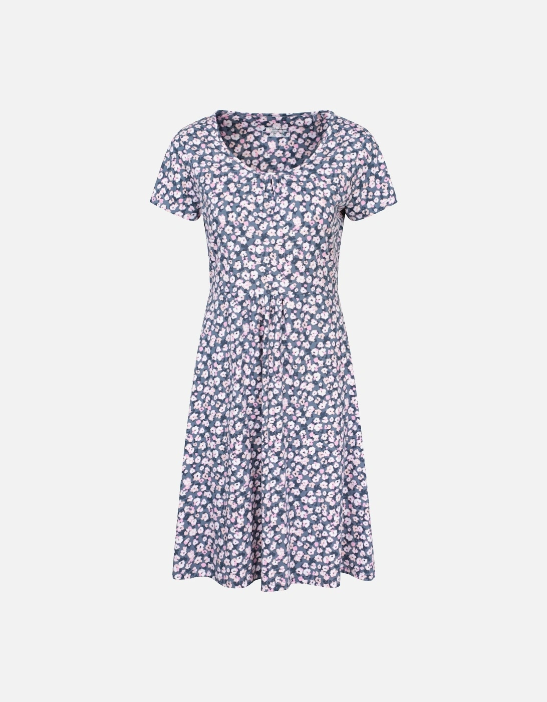 Womens/Ladies Essentials Lora Floral Skater Dress, 4 of 3
