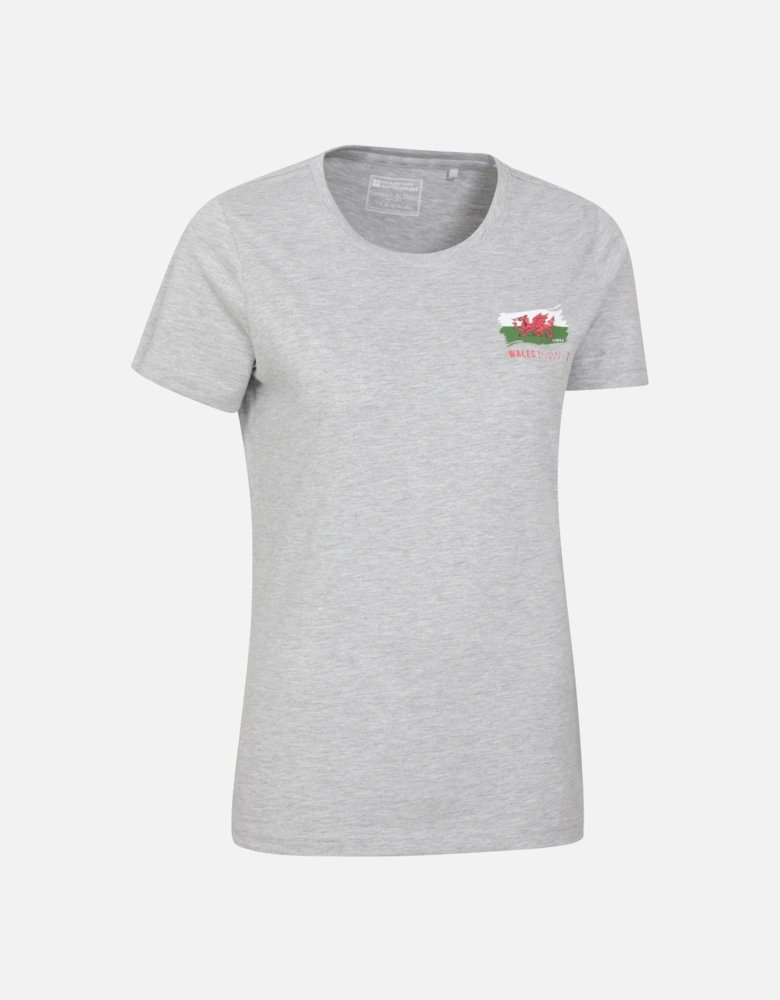 Womens/Ladies Wales T-Shirt