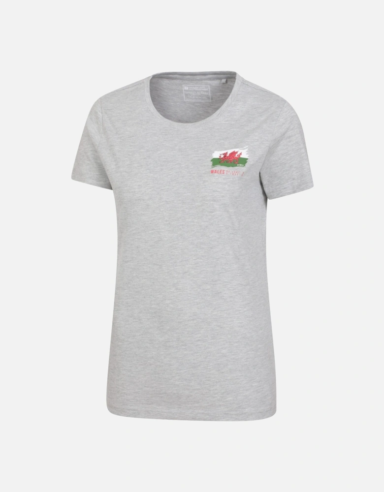 Womens/Ladies Wales T-Shirt