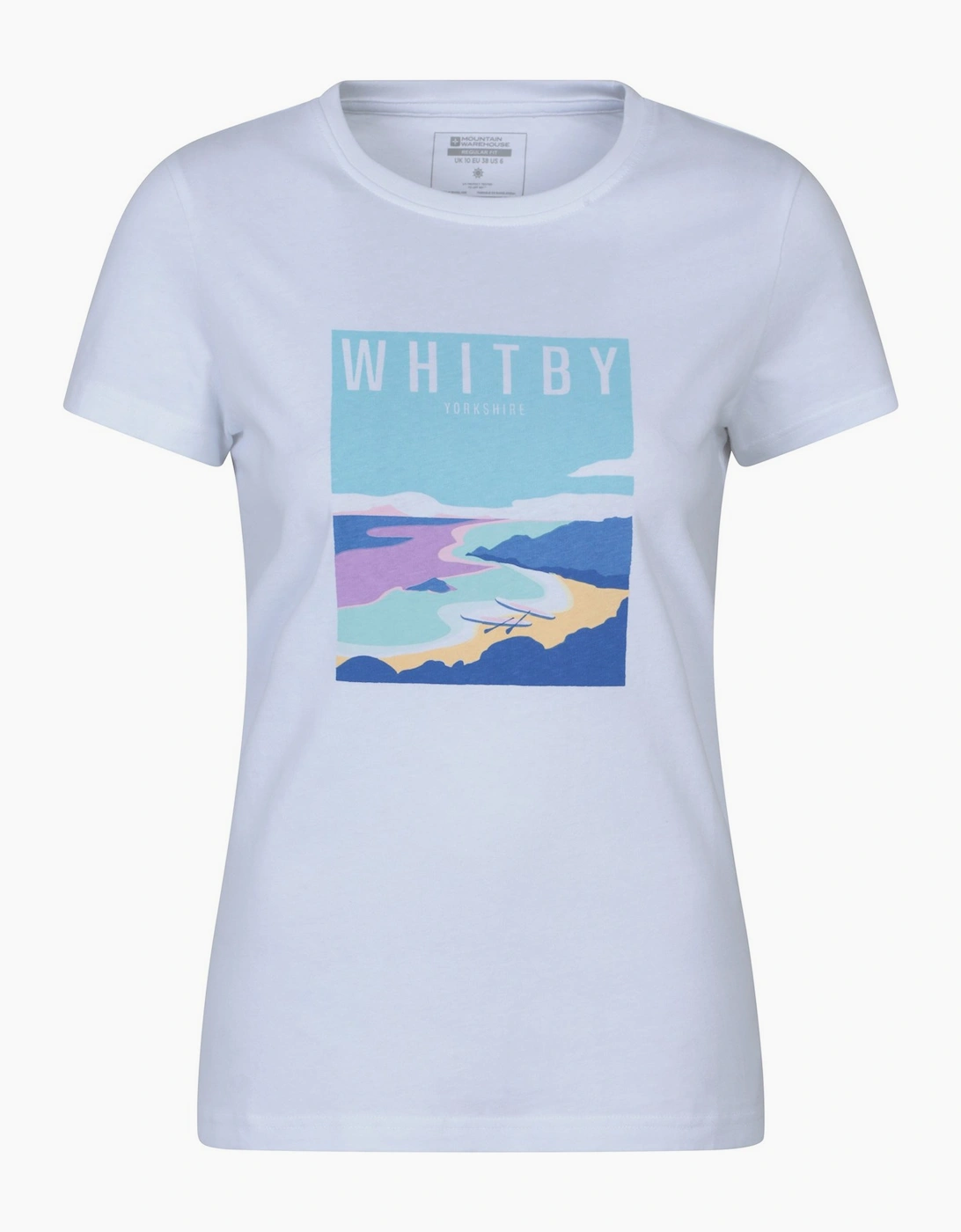 Mountain Warehouse Women's White / Whitby T-Shirt  18 Size 18 Uk