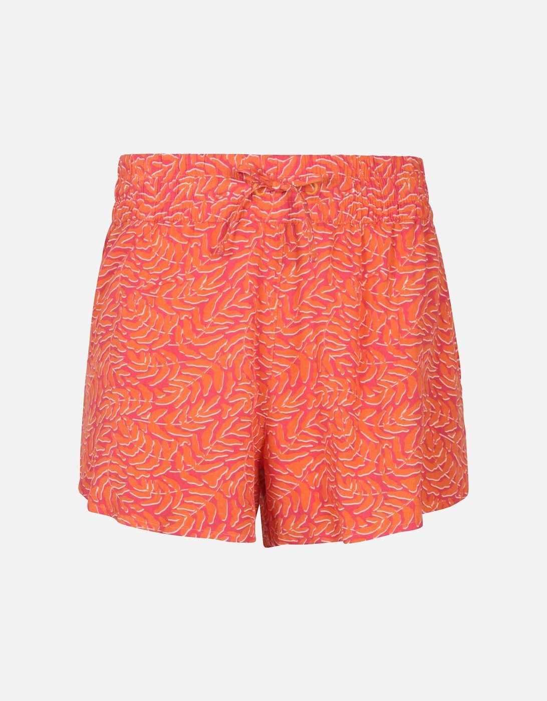 Womens/Ladies Vibe Leaves Shorts, 6 of 5