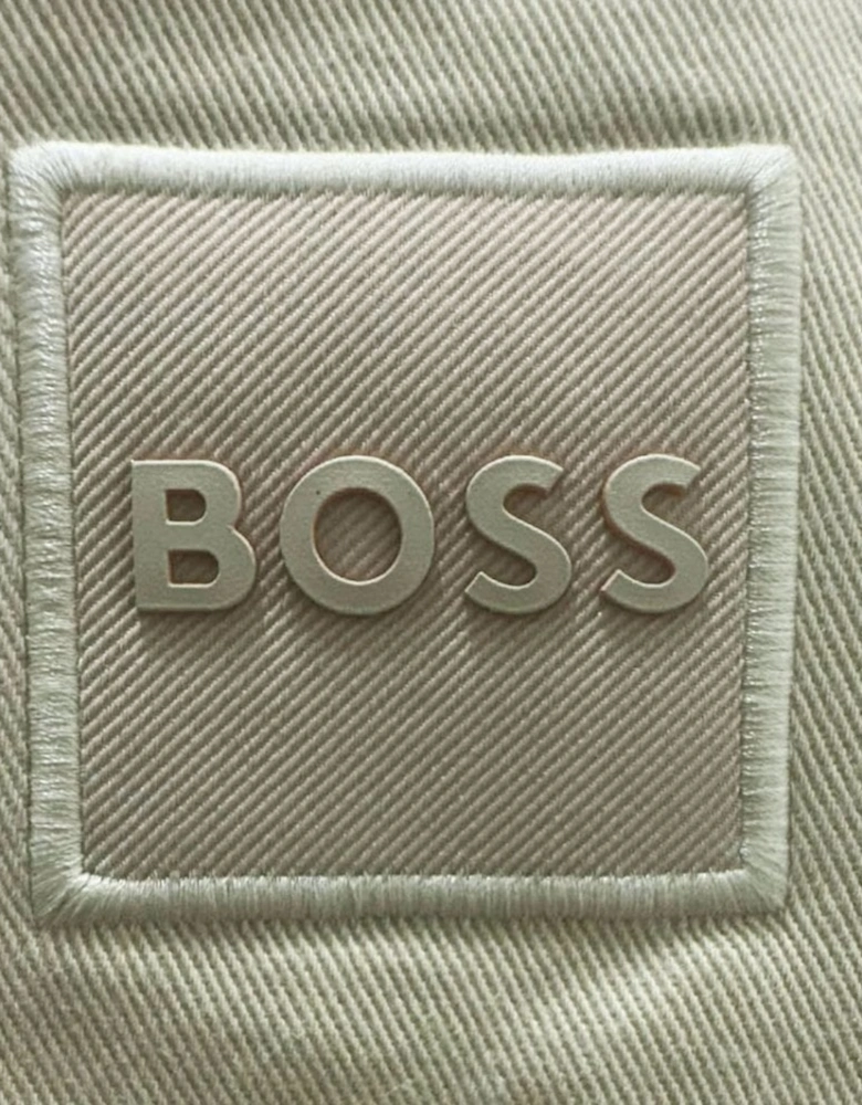 Men's Beige Lovel Zip Overshirt