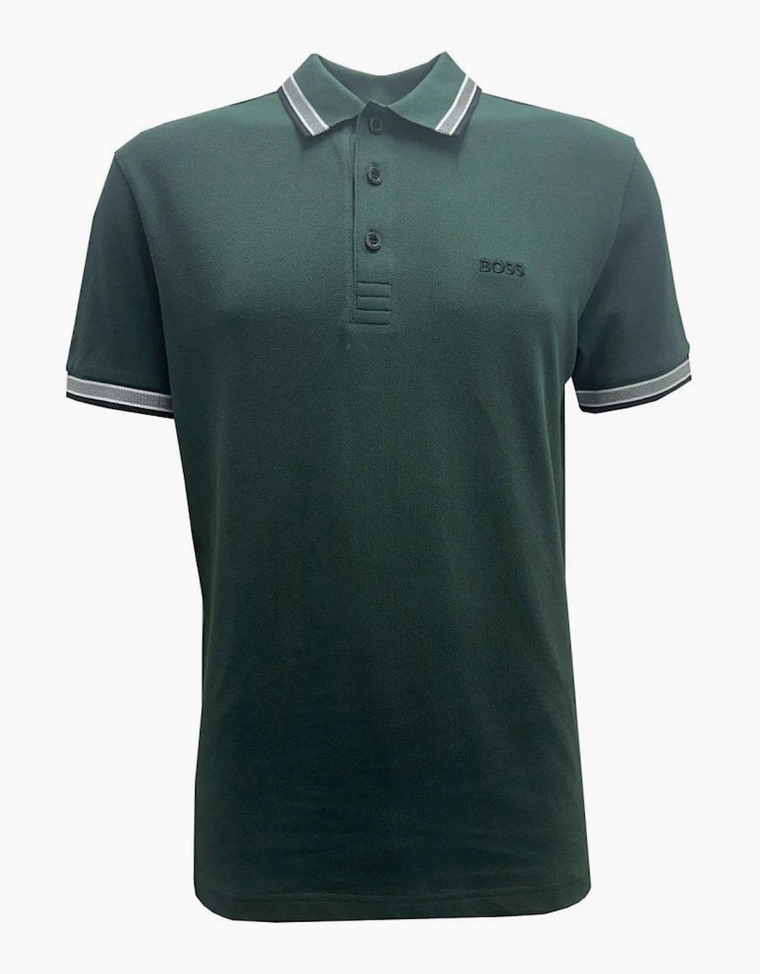 Hugo Boss Men's Green Paddy Polo Shirt  44 Xxl