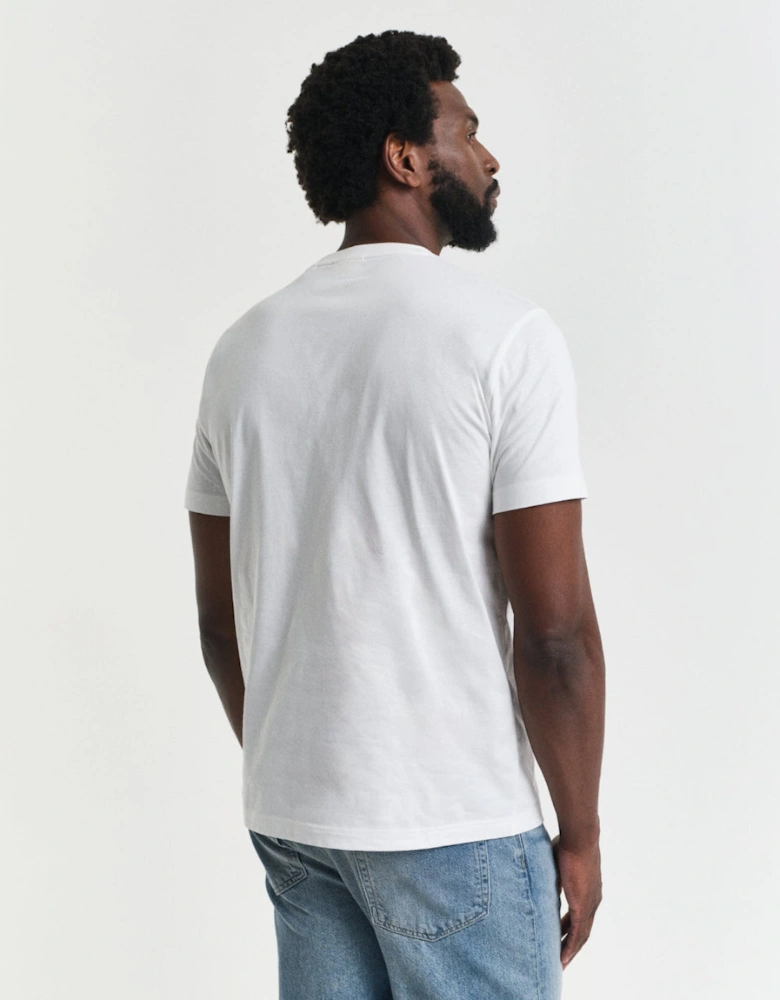 Printed Graphic T-Shirt, Eggshell