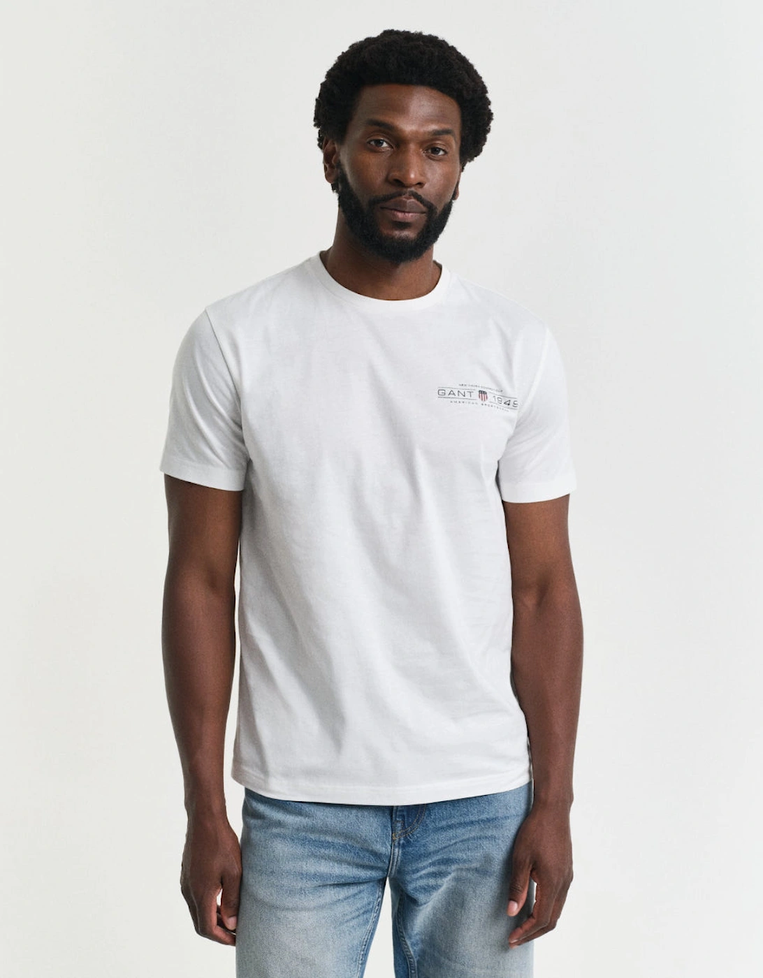 Printed Graphic T-Shirt, Eggshell