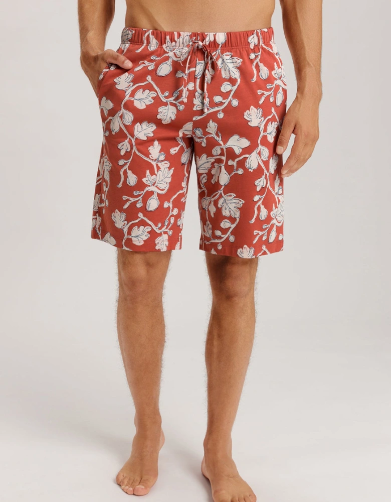 Night & Day Single-Jersey Shorts, Mediterranean Botanics