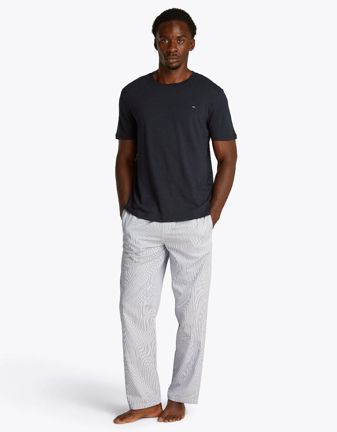 Crew-Neck Slub T-Shirt, Desert Sky