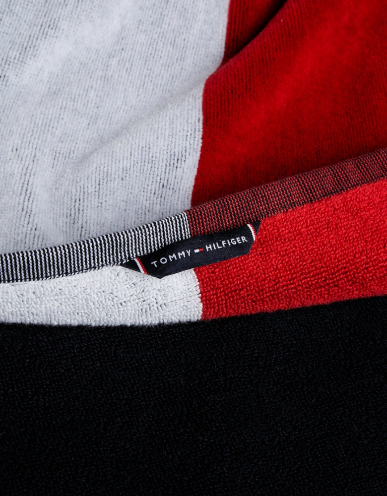 Flag Towel, Desert Sky/White/Red