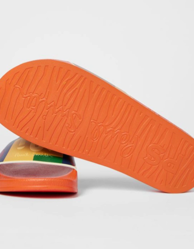 Zed Sliders, Multi/Orange