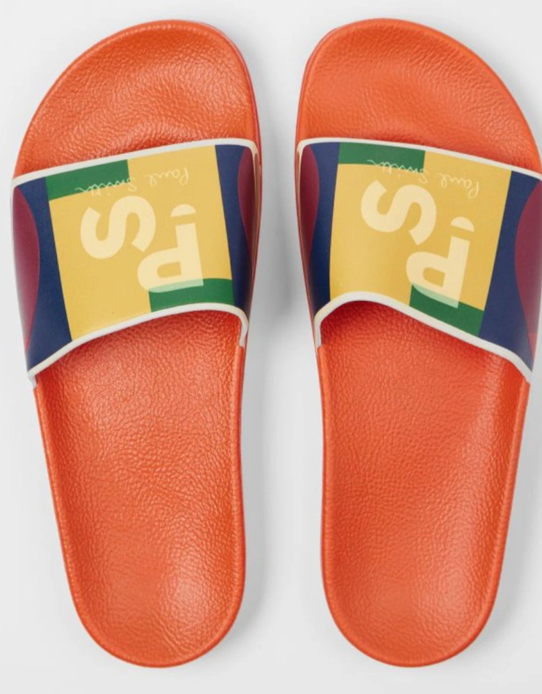 Zed Sliders, Multi/Orange