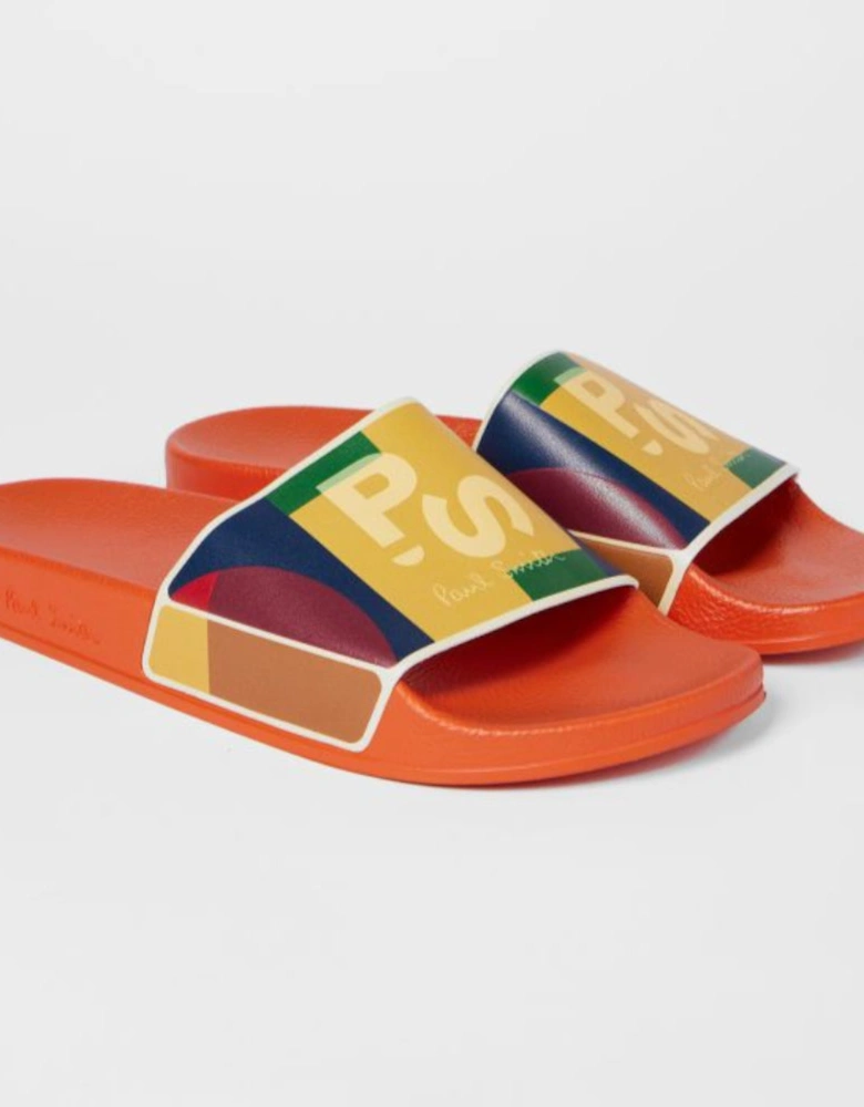 Zed Sliders, Multi/Orange