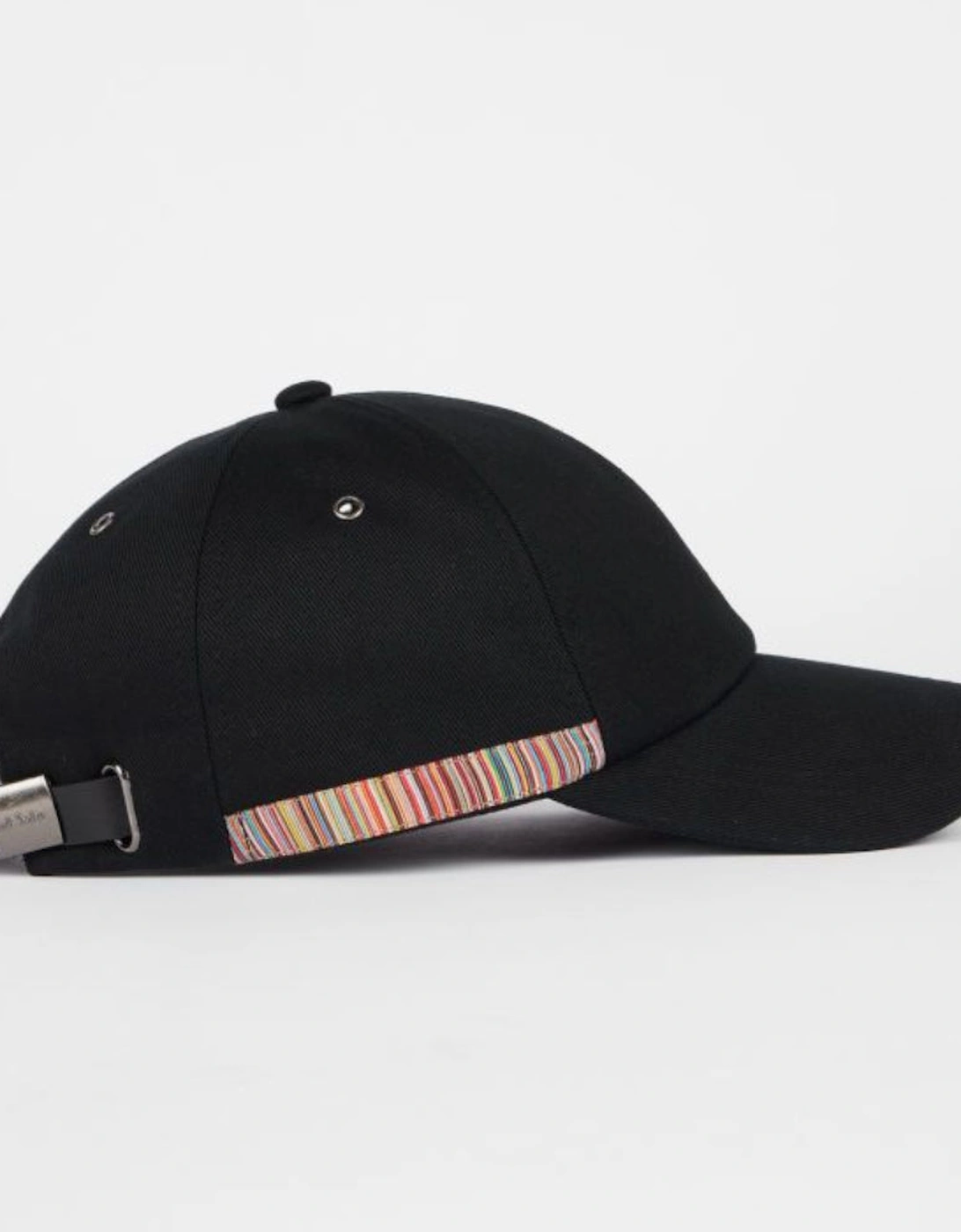 Signature Trim Baseball Cap, Black, 4 of 3