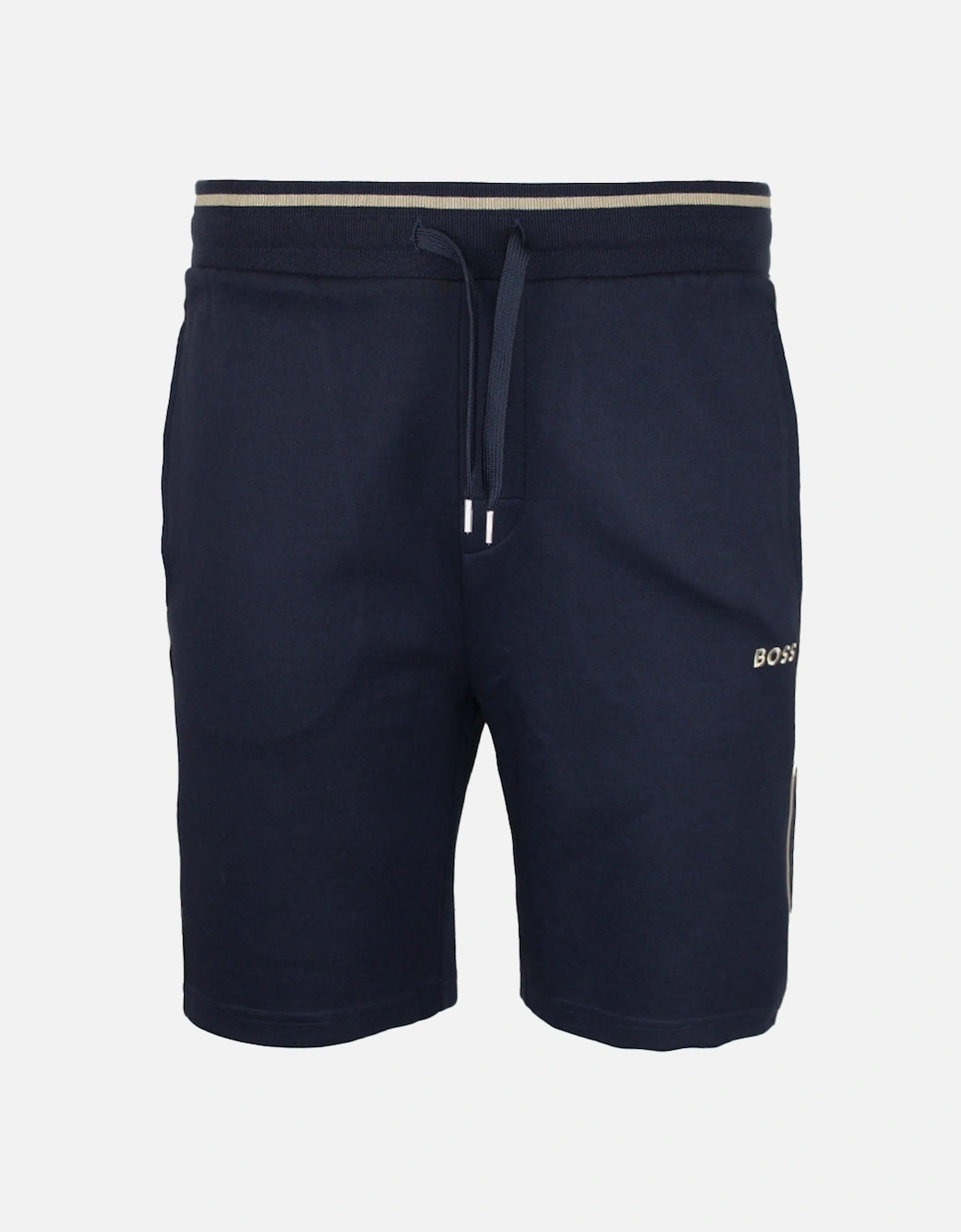 Tracksuit Lounge Shorts, Dark Blue, 3 of 2