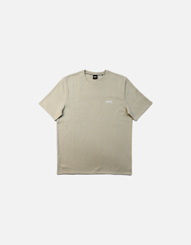 Waffle Lounge T-Shirt, Light Beige