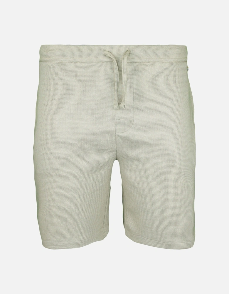 Waffle Lounge Shorts, Light Beige