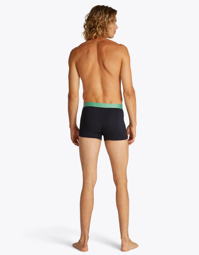 5-Pack Coloured Band Boxer Trunks, Desert Sky/Multi