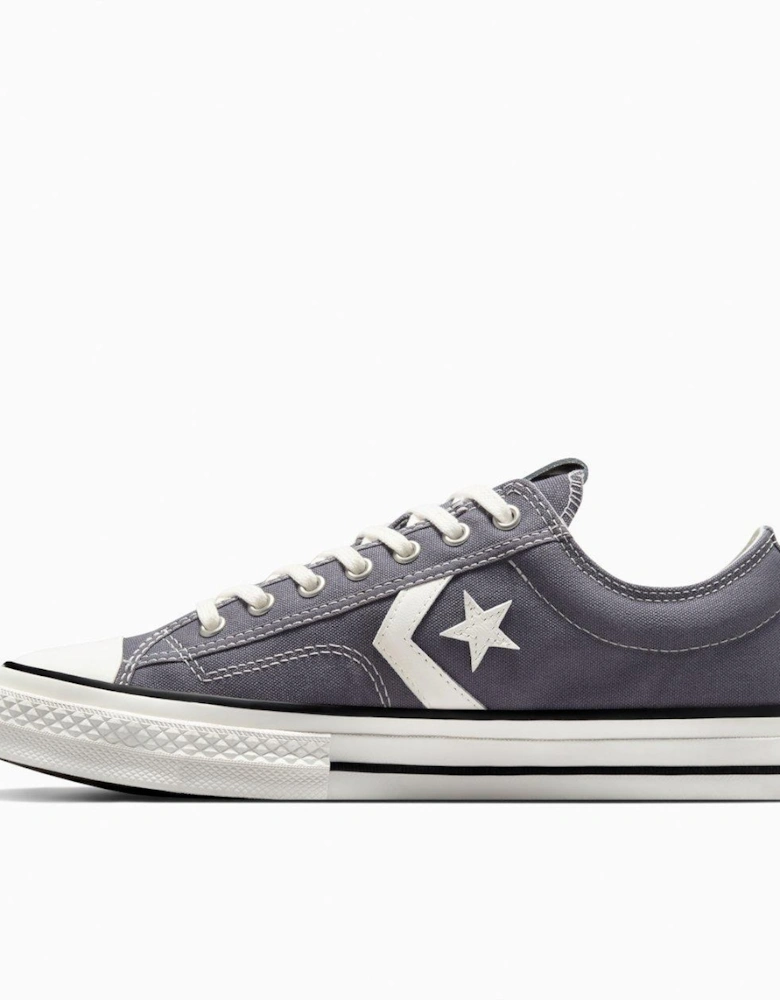 Men's Star Player 76 Canvas Trainers - Purple