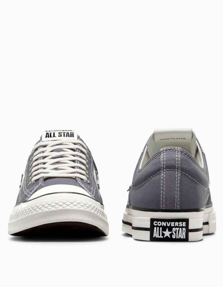 Men's Star Player 76 Canvas Trainers - Purple