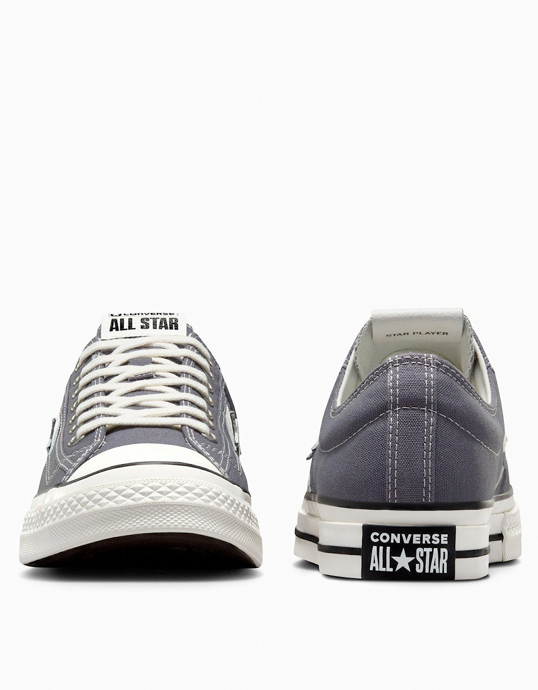 Men's Star Player 76 Canvas Trainers - Purple