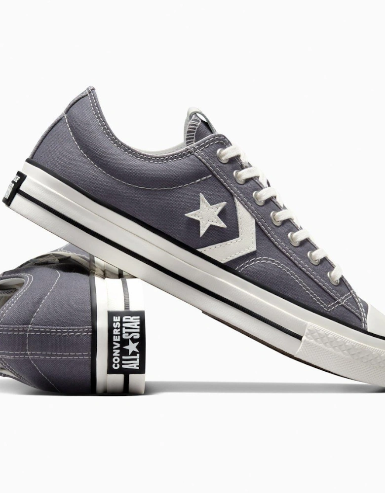 Men's Star Player 76 Canvas Trainers - Purple