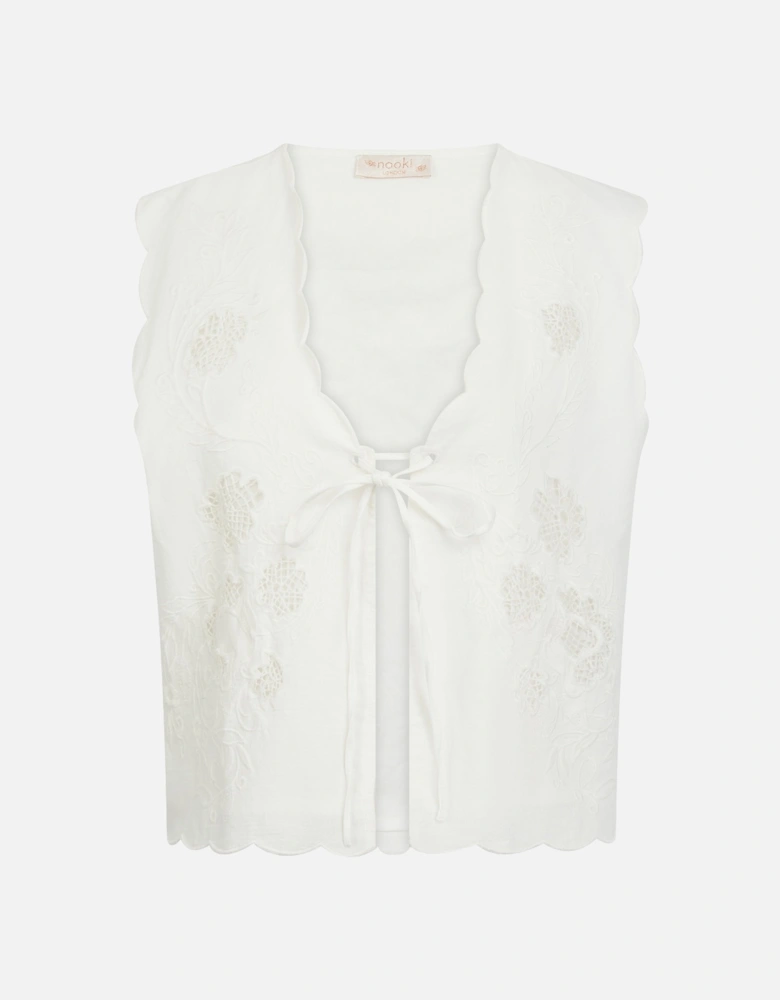 Isabel Gilet - Ecru