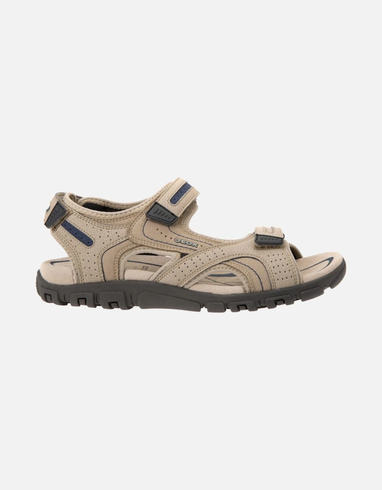 Mens Strada Faux Nubuck Sandals