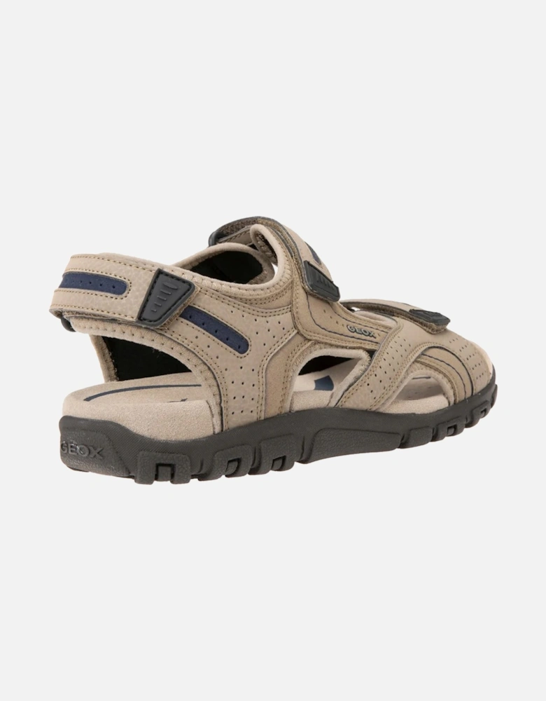 Mens Strada Faux Nubuck Sandals