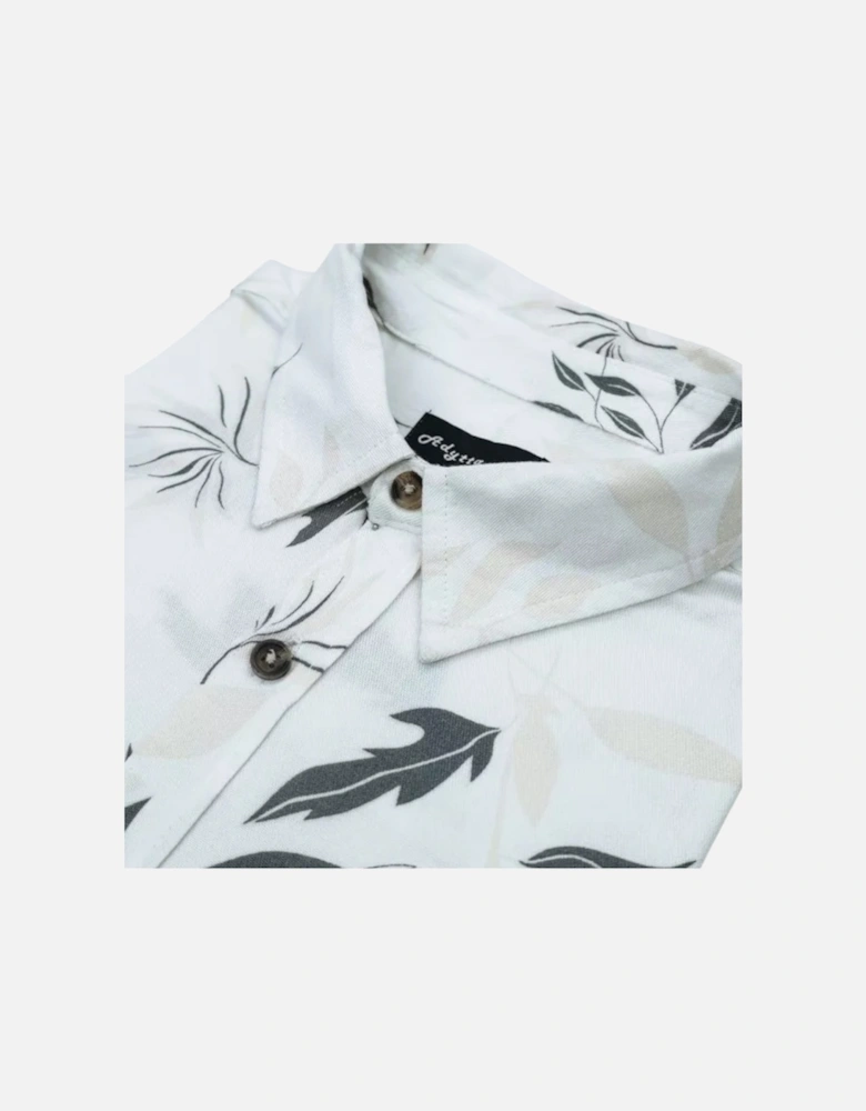 Mens Hawaiian Shirts Aloha Summer Casual Beach Holiday Viscose Floral Shirts Top