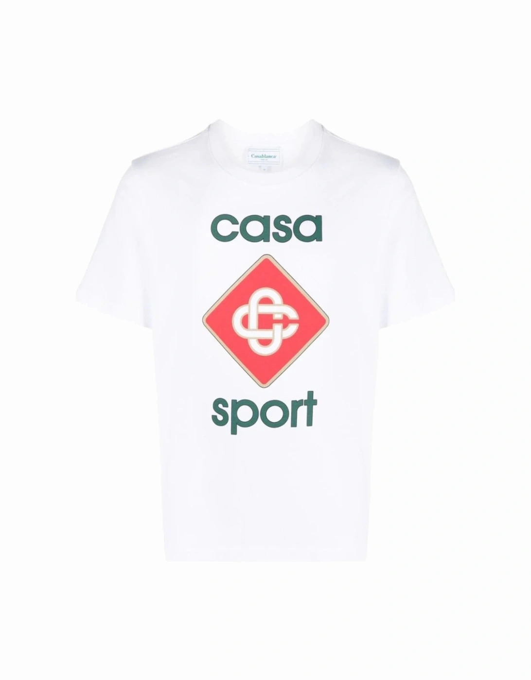 Casa Sports Printed White T-Shirt, 4 of 3