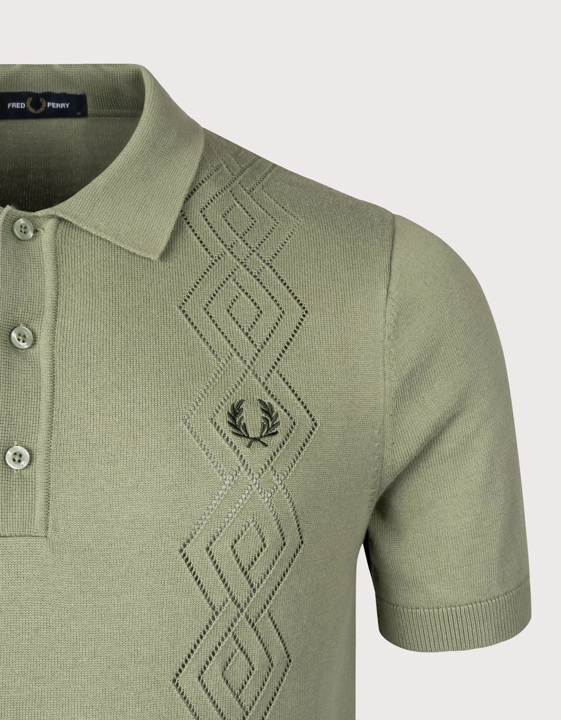 Pointelle Knitted Shirt