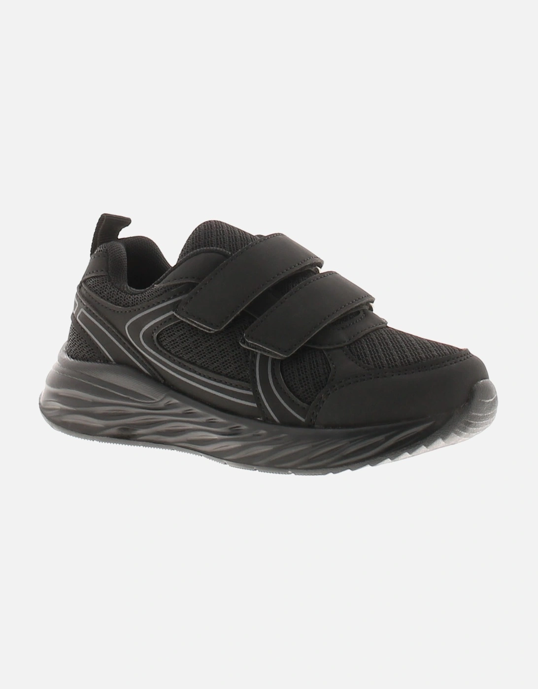 Boys Trainers Infants To Younger Boys 4 to 3 Azriel Touch Fastening black, 6 of 5