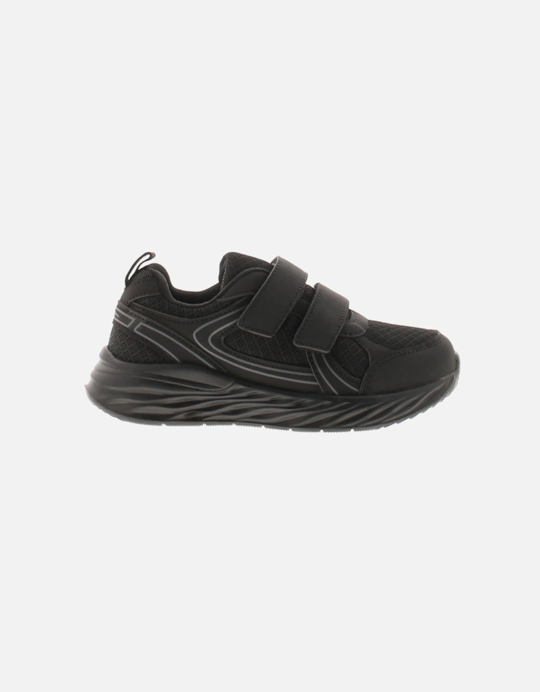 Boys Trainers Infants To Younger Boys 4 to 3 Azriel Touch Fastening black