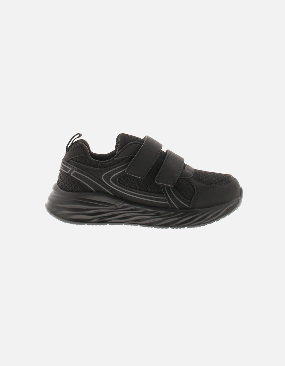 Boys Trainers Infants To Younger Boys 4 to 3 Azriel Touch Fastening black