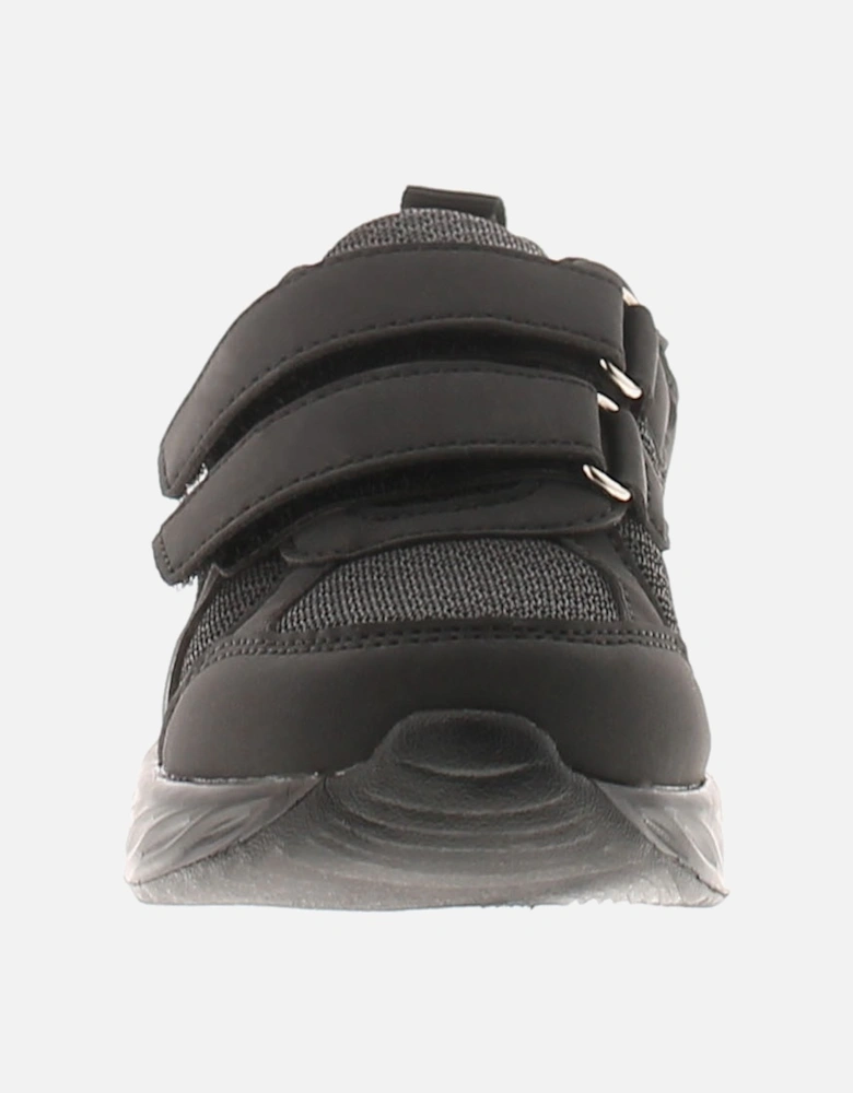 Boys Trainers Infants To Younger Boys 4 to 3 Azriel Touch Fastening black