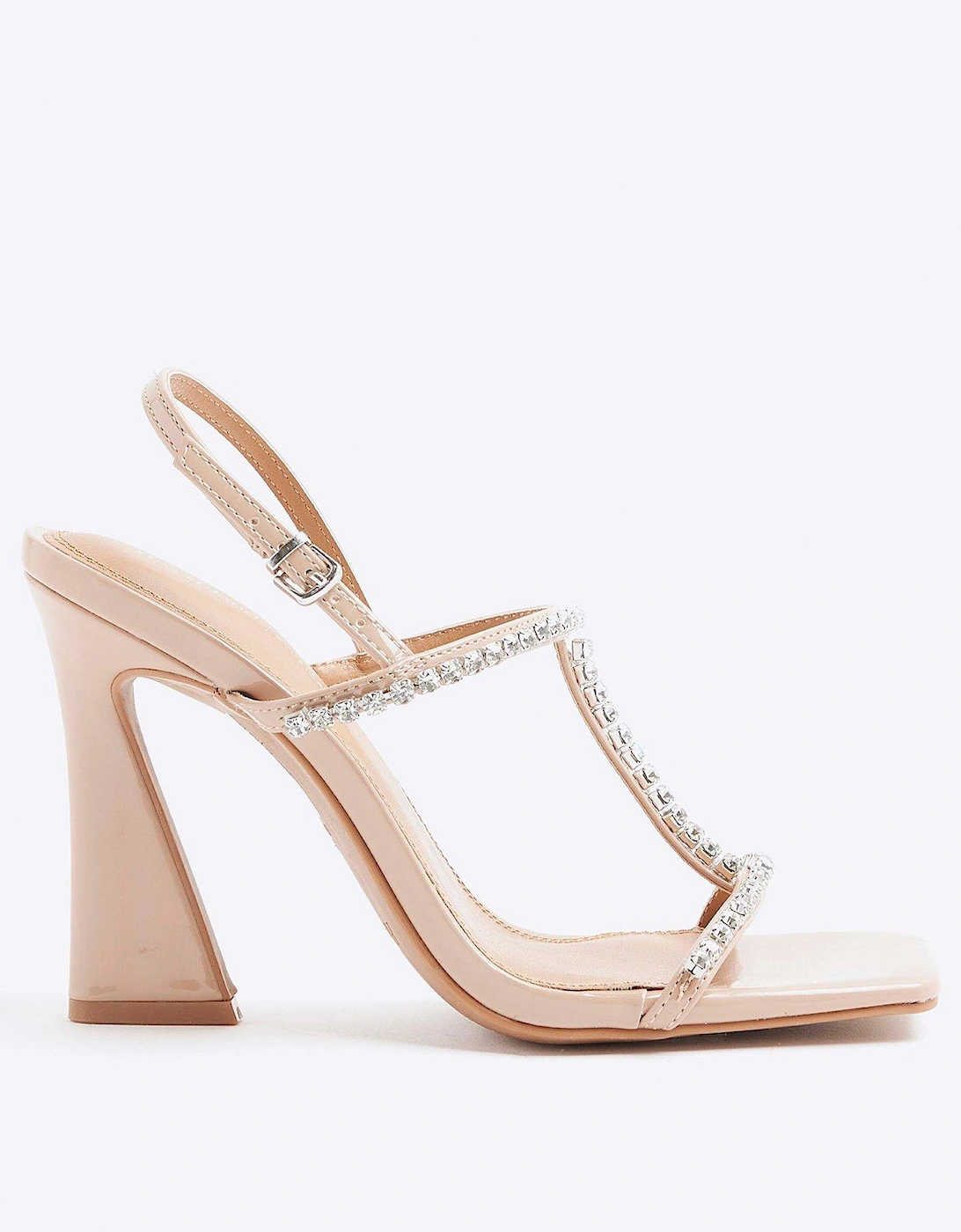 Diamante T Bar Heel - Light Pink, 2 of 1