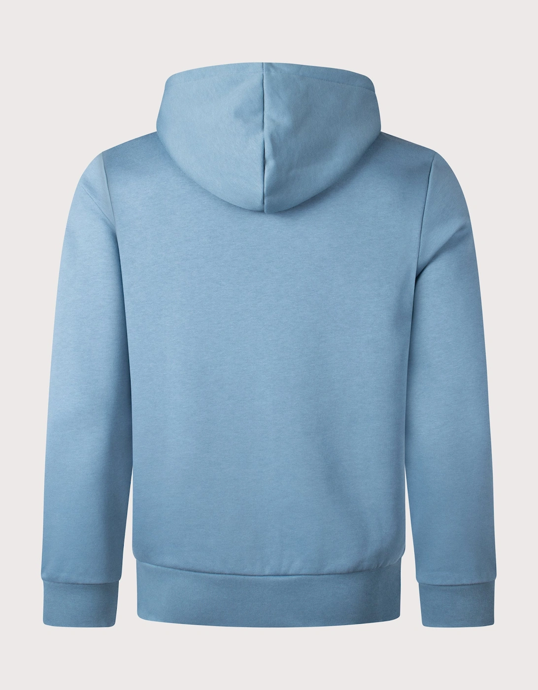 Zip Through Logo Hoodie