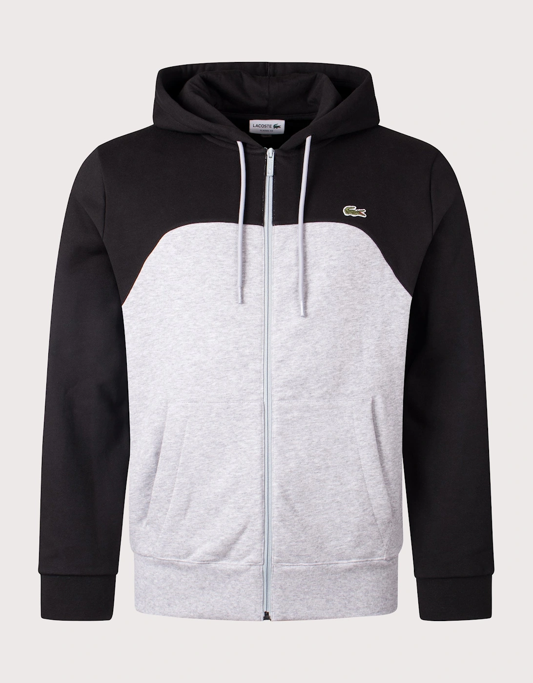Colour Block Zip Through Hoodie, 4 of 3