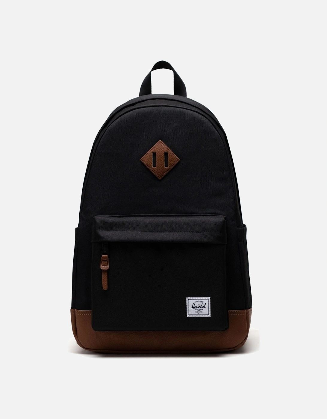 Herschel Heritage Polyester Unisex Adults Black Backpack - Medium, 7 of 6