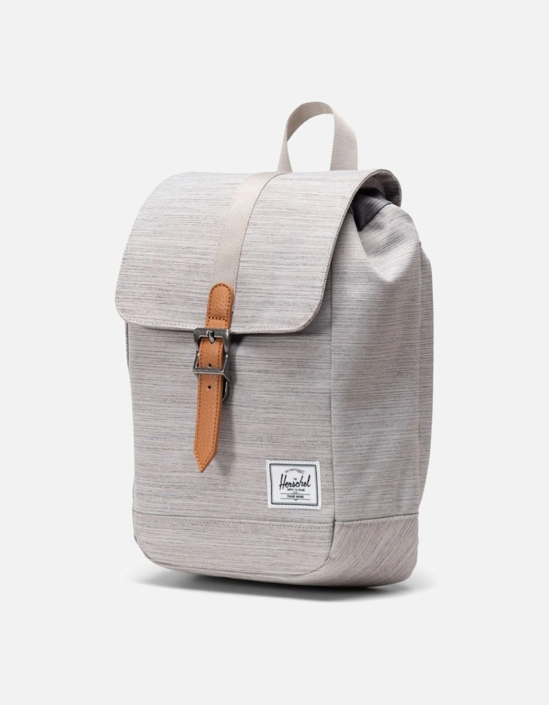 Retreat Unisex Adults Grey Crossbody Bag - Small