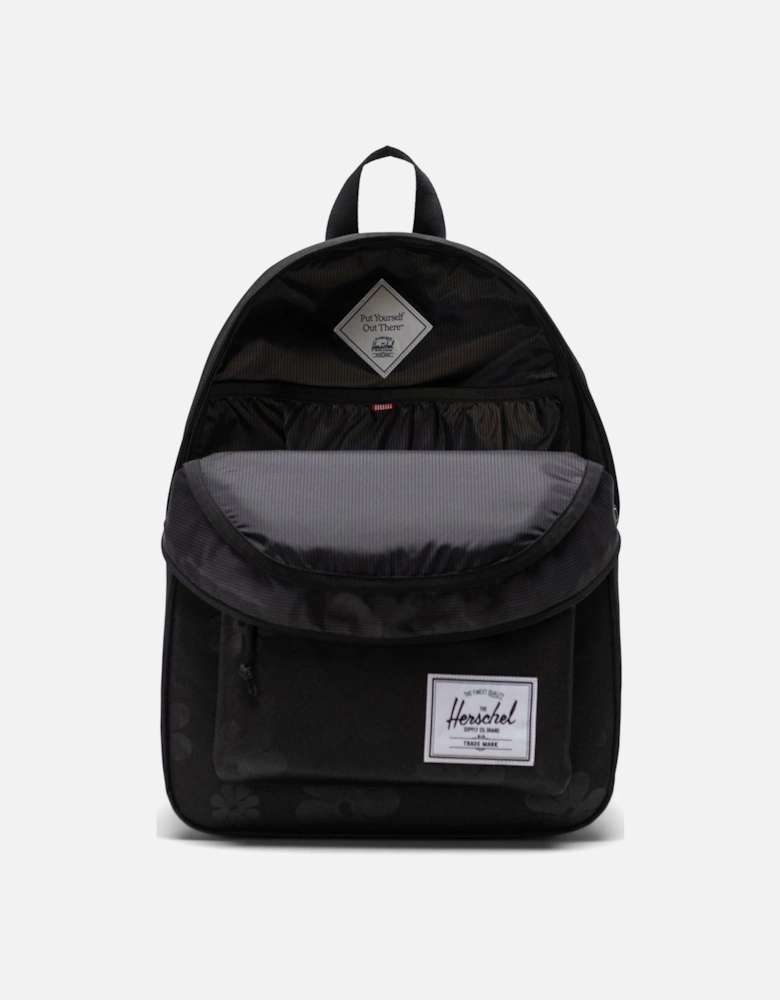Herschel Classic Polyester Unisex Adults Black Backpack - Medium