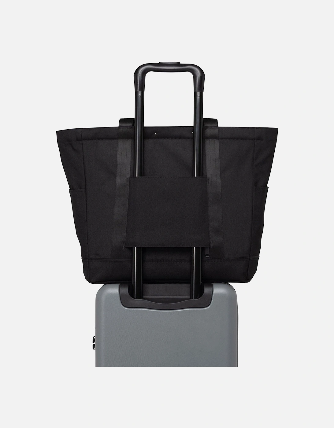 Heritage Polyester Unisex Adults Black Tote Bag - 1